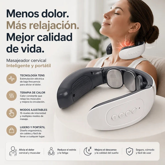 Masajeador cervical electromagnético - ConfortPlus